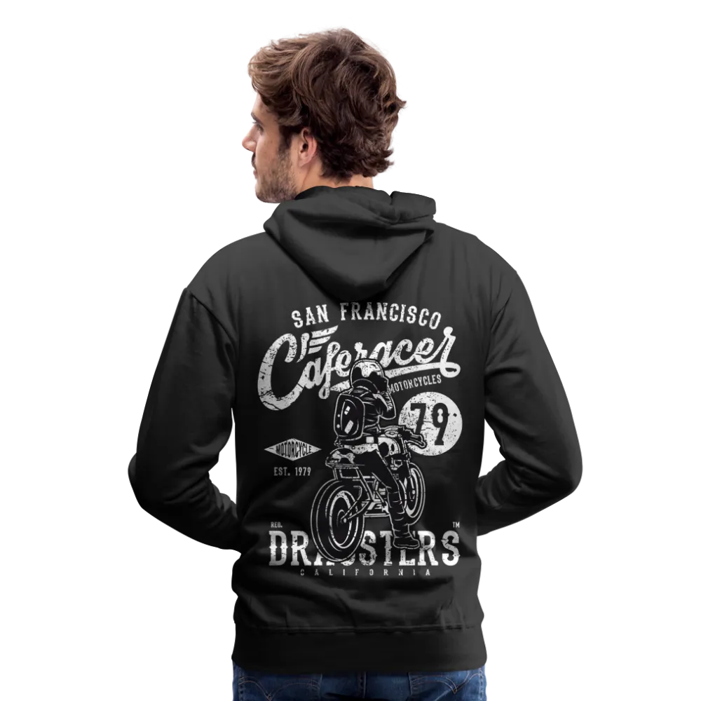 San Francisco Caferacer Motorcycle Hoodie - Men's Vintage
