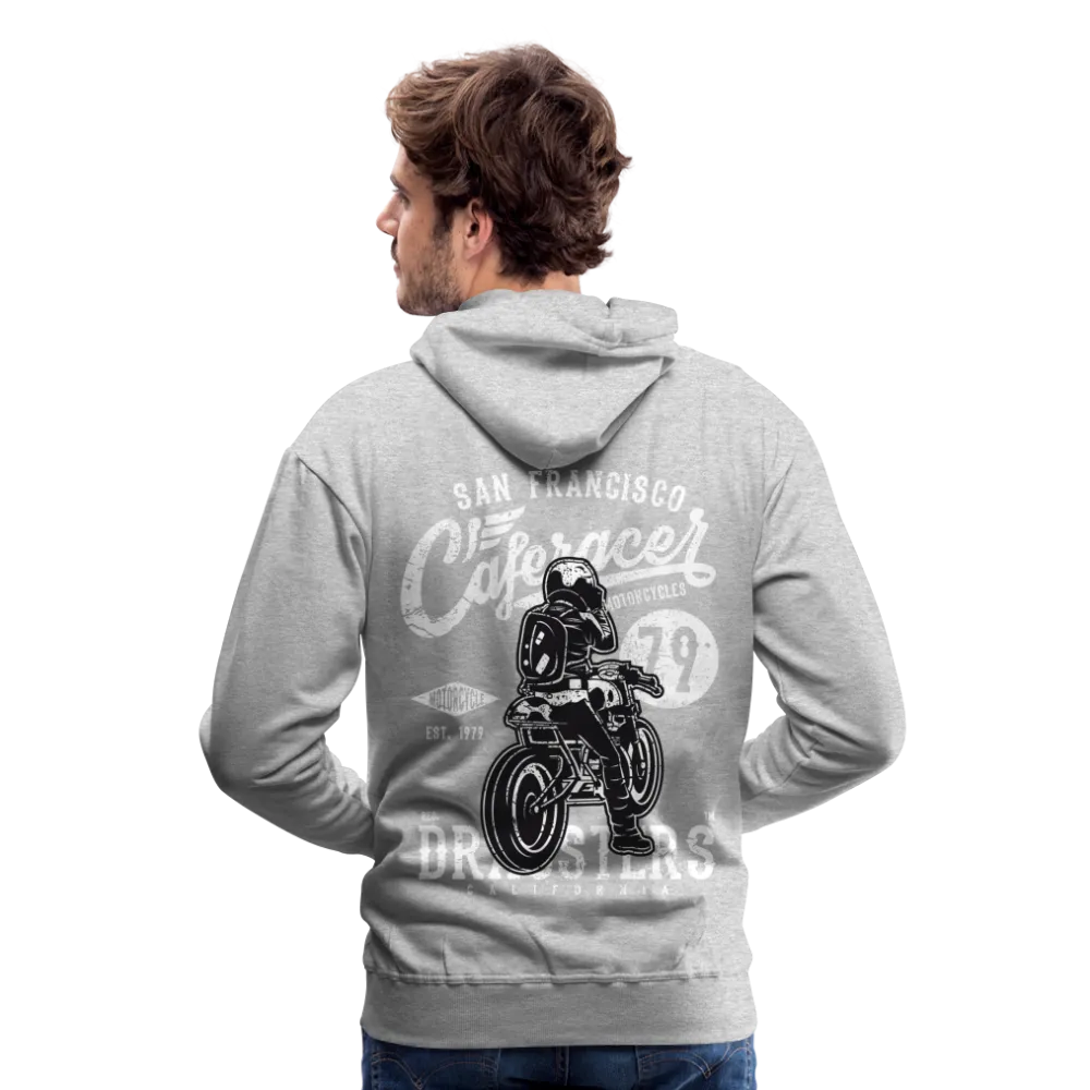 San Francisco Caferacer Motorcycle Hoodie - Men's Vintage
