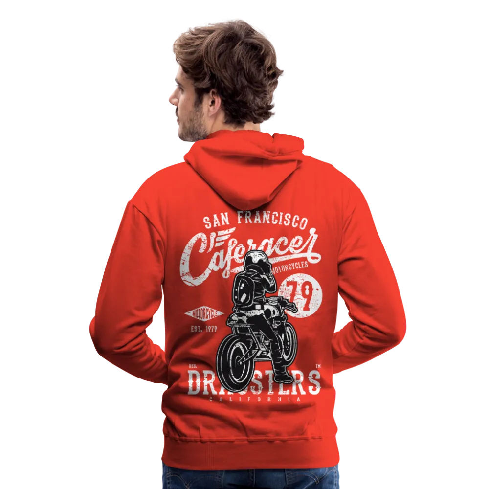 San Francisco Caferacer Motorcycle Hoodie - Men's Vintage