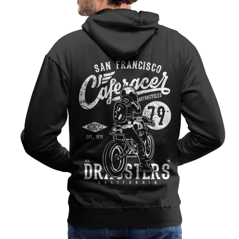 San Francisco Caferacer Motorcycle Hoodie - Men's Vintage