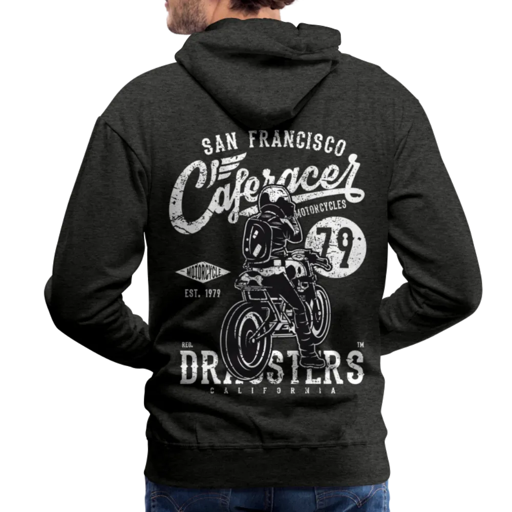 San Francisco Caferacer Motorcycle Hoodie - Men's Vintage