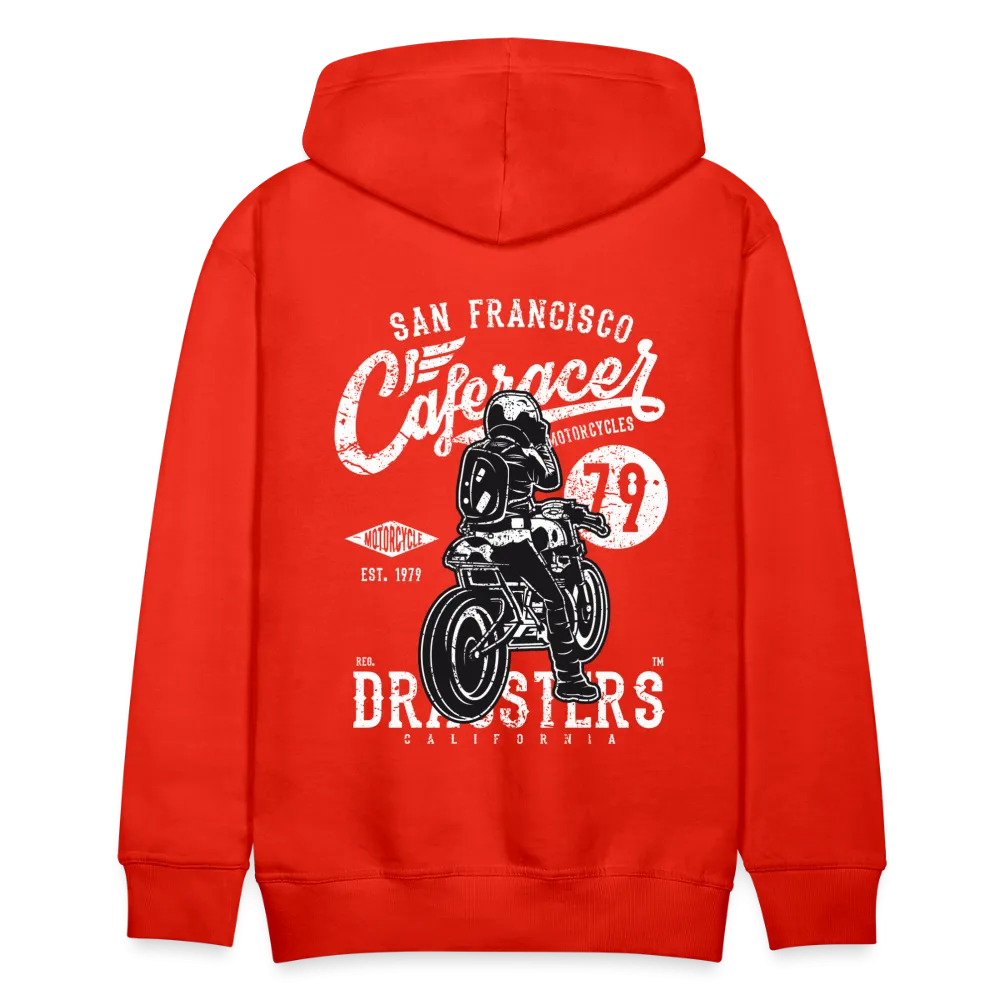 San Francisco Caferacer Motorcycle Hoodie - Men's Vintage