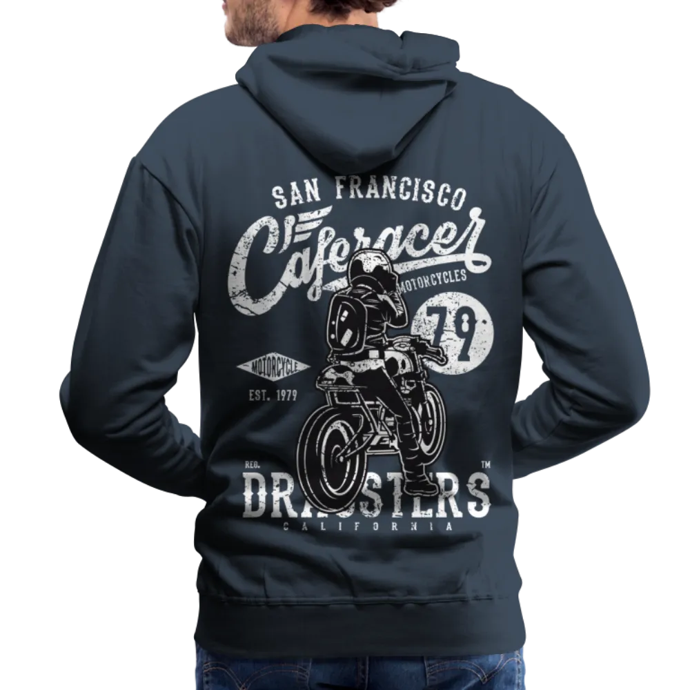 San Francisco Caferacer Motorcycle Hoodie - Men's Vintage