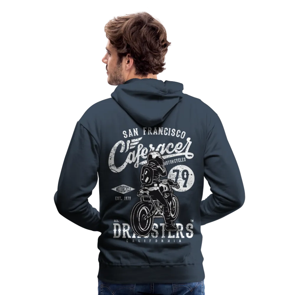 San Francisco Caferacer Motorcycle Hoodie - Men's Vintage