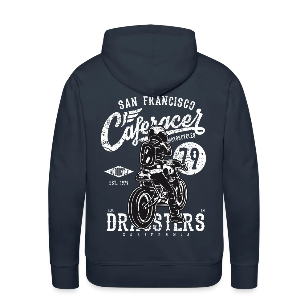 San Francisco Caferacer Motorcycle Hoodie - Men's Vintage
