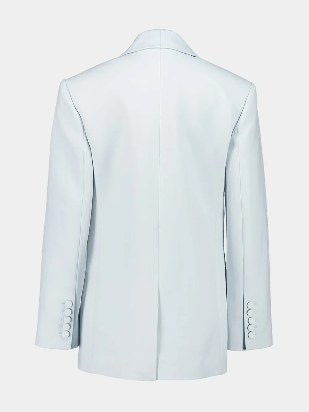 Sea Foam Shawl Collar Tuxedo Jacket