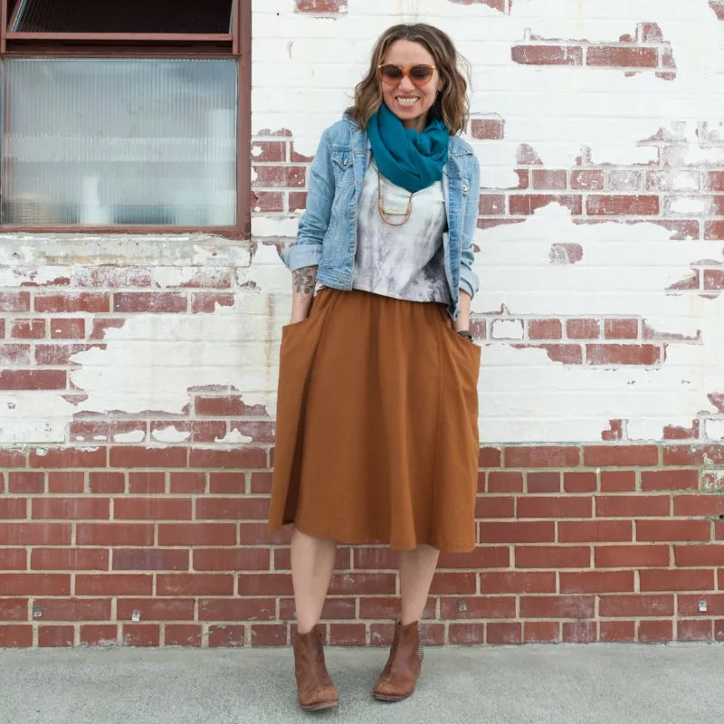 Sew Liberated - Gypsum Skirt