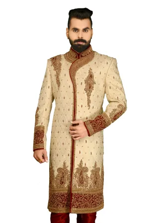 Sherwani (Custom Tailored) - (D.No.-1098)