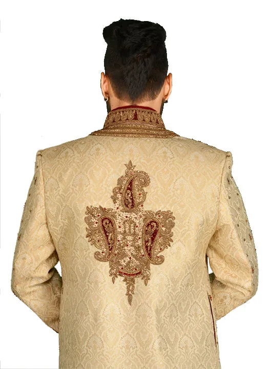 Sherwani (Custom Tailored) - (D.No.-1098)