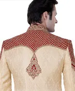 Sherwani (Custom Tailored) - (D.No.-1141)