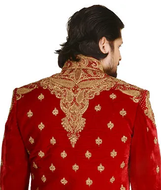 Sherwani (Custom Tailored) - (D.No.-1207)