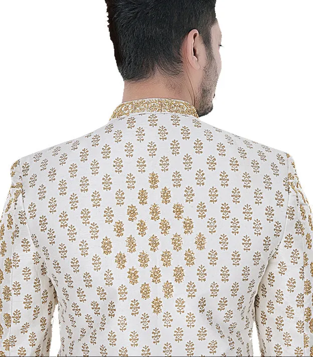 Sherwani (Custom Tailored) - (D.No.-1227)
