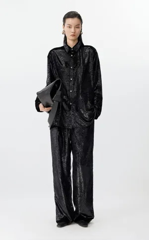 Shirt / JNBY Blended Corduroy Long Sleeve Shirt