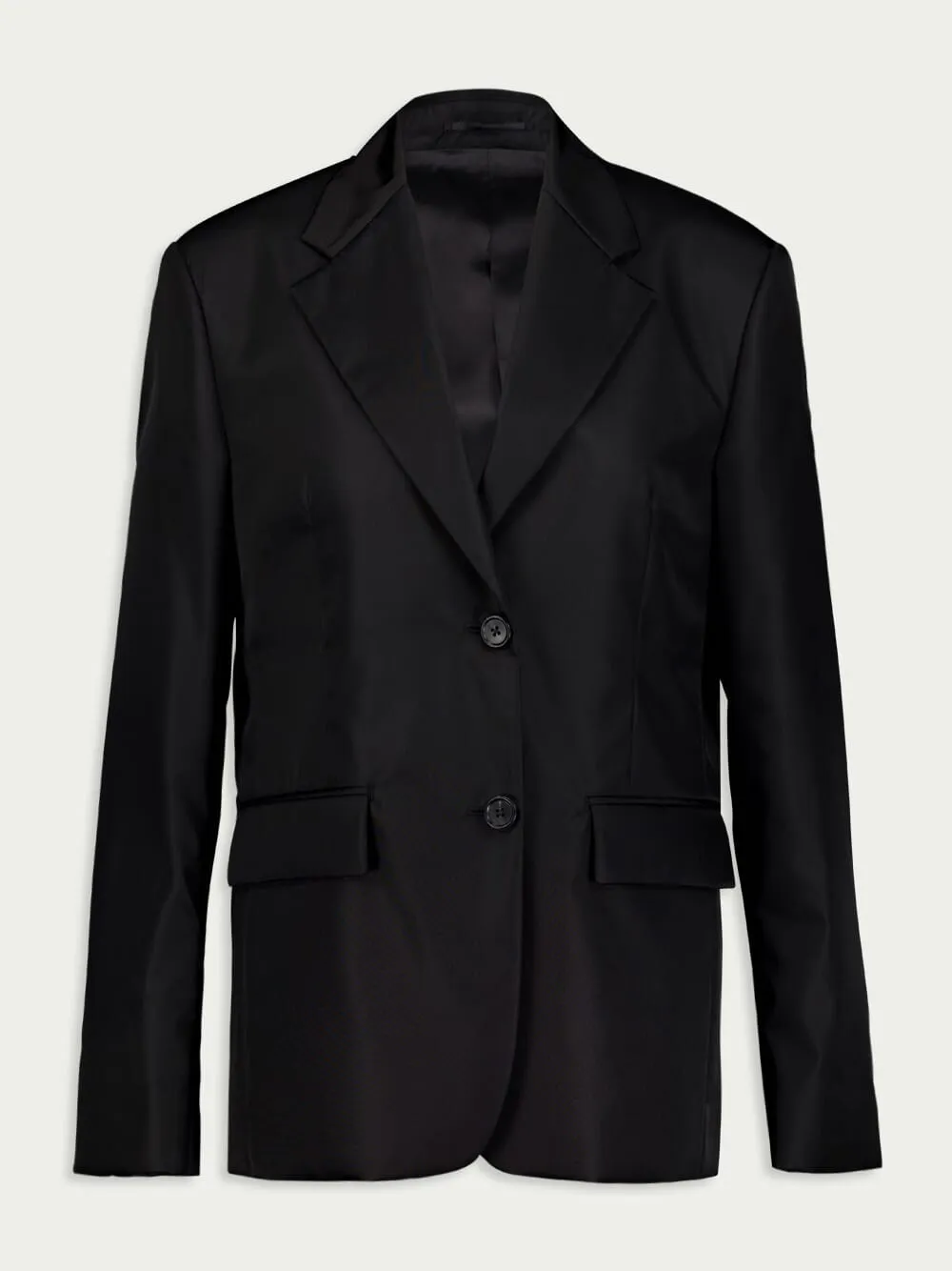 Single-Breasted Tailored Blazer