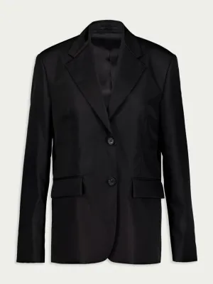 Single-Breasted Tailored Blazer