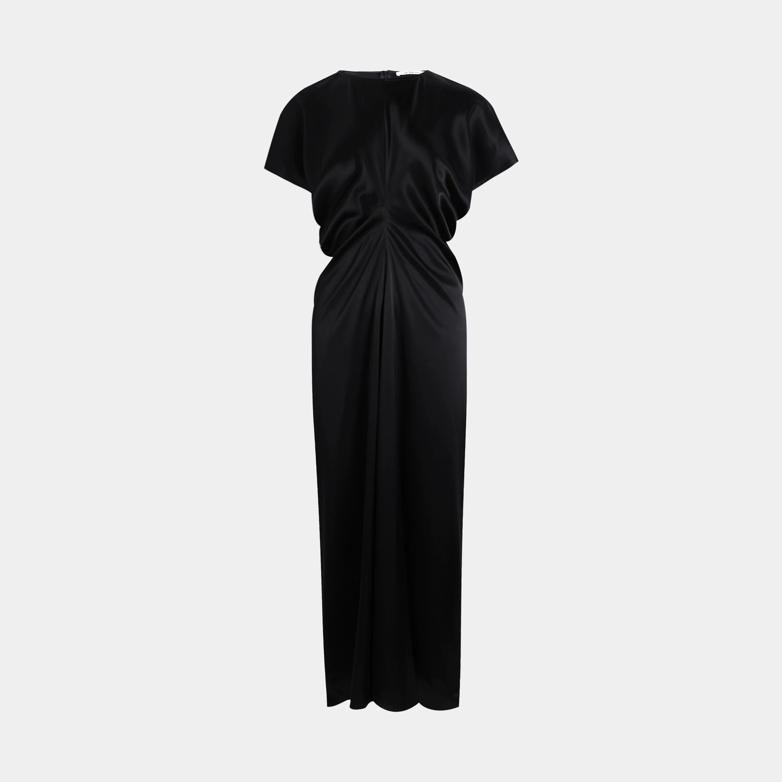 Sleek Satin Slim Dress
