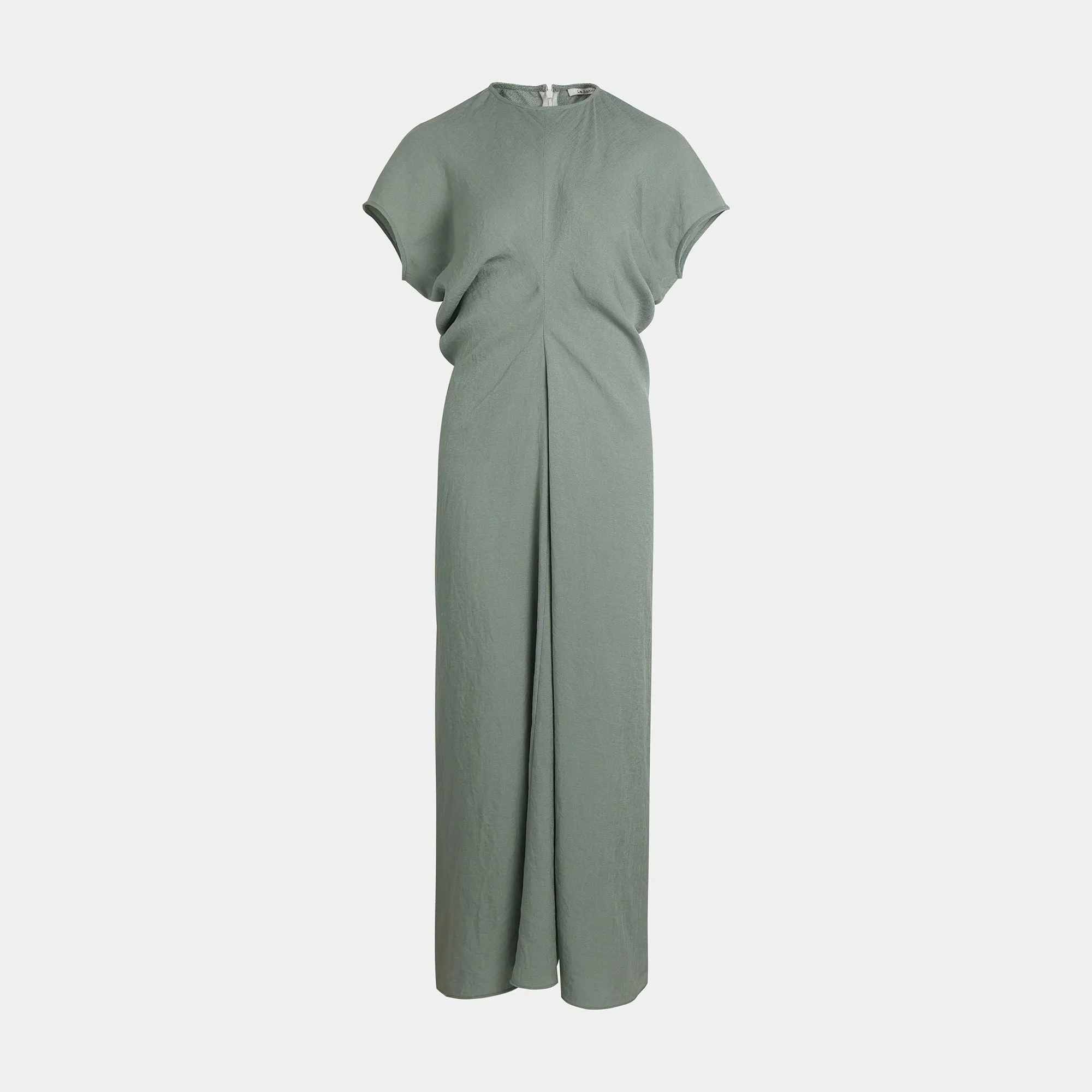 Sleek Satin Slim Dress
