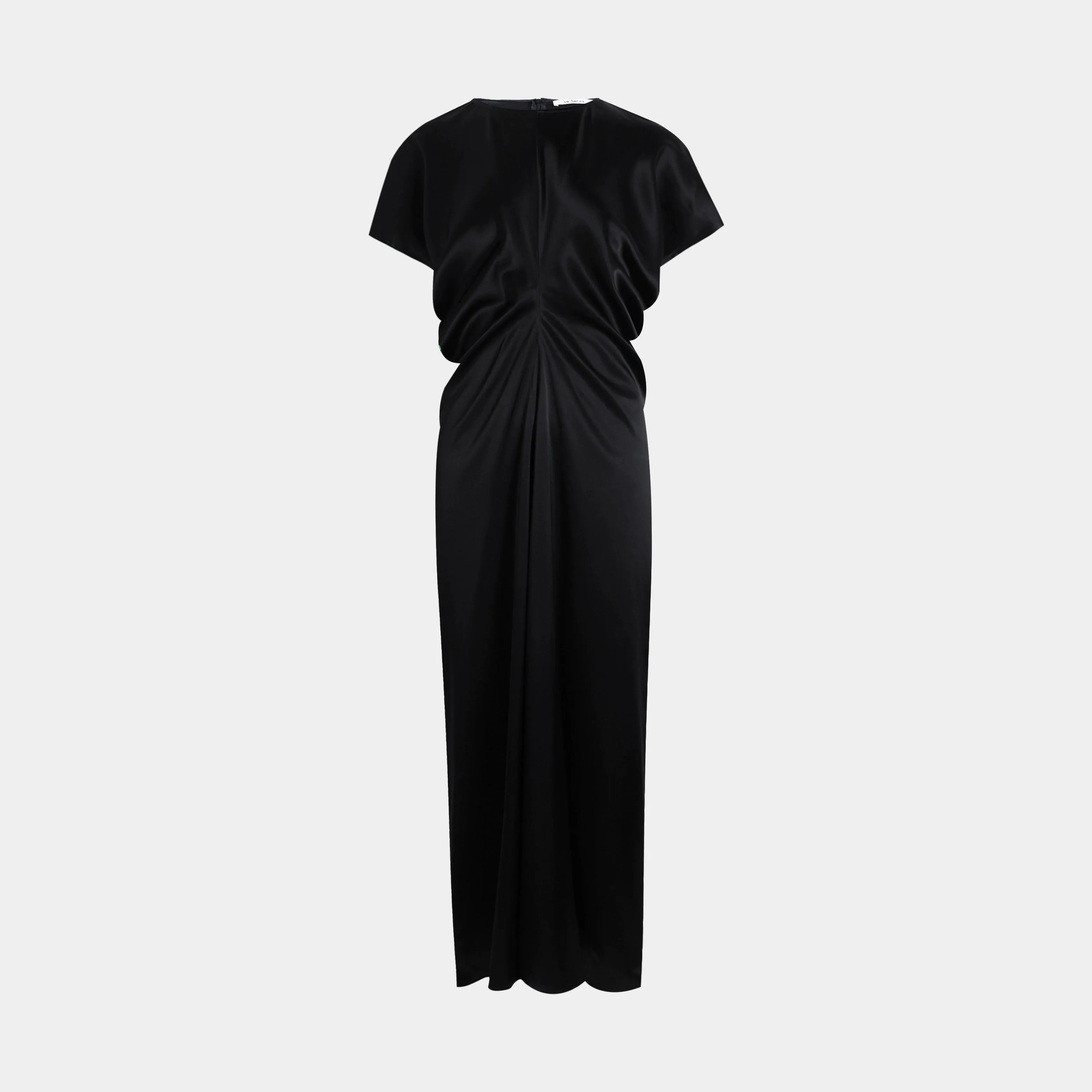 Sleek Satin Slim Dress
