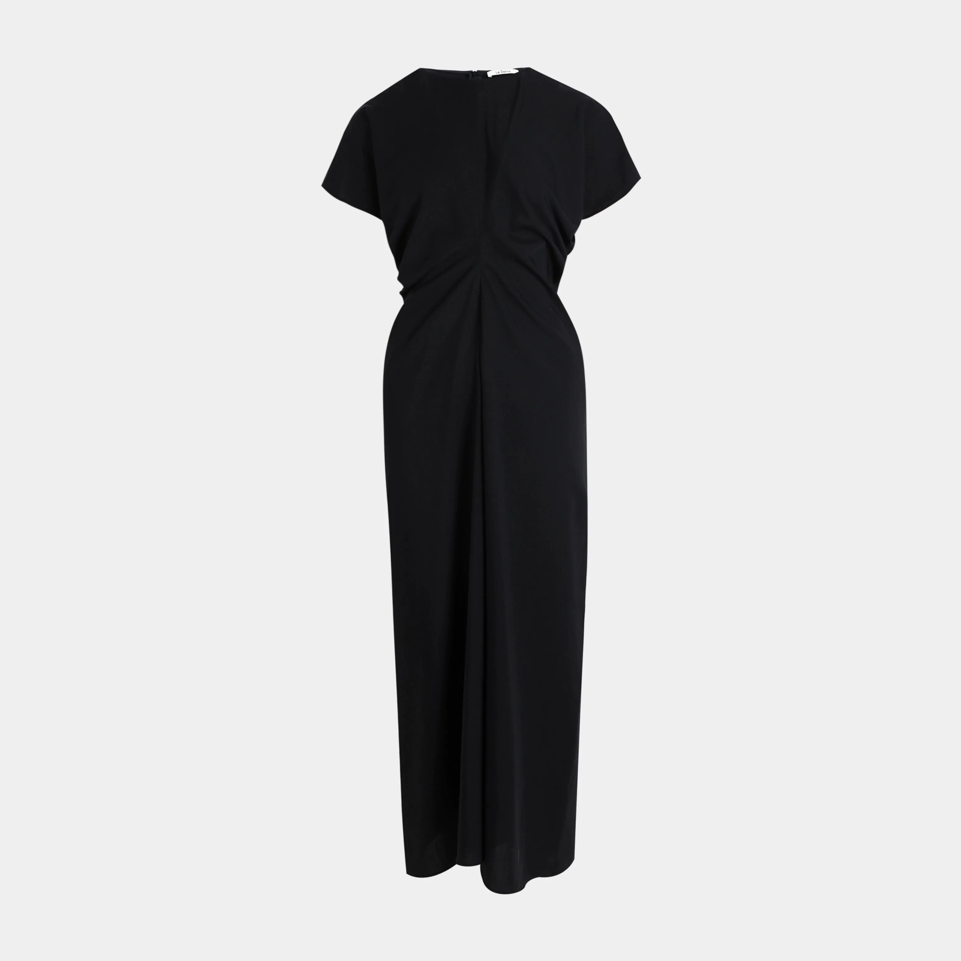 Sleek Satin Slim Dress