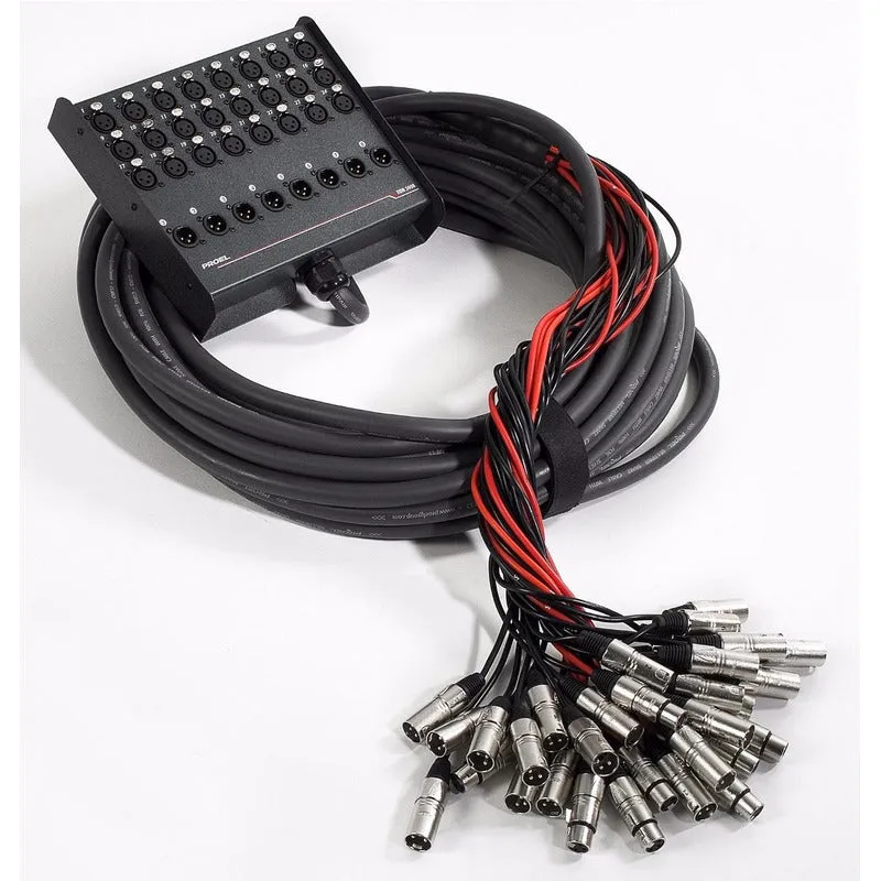 Snake Medusa 24 Canales 8 Retornos 50 M. Proel Ebn2408lu50