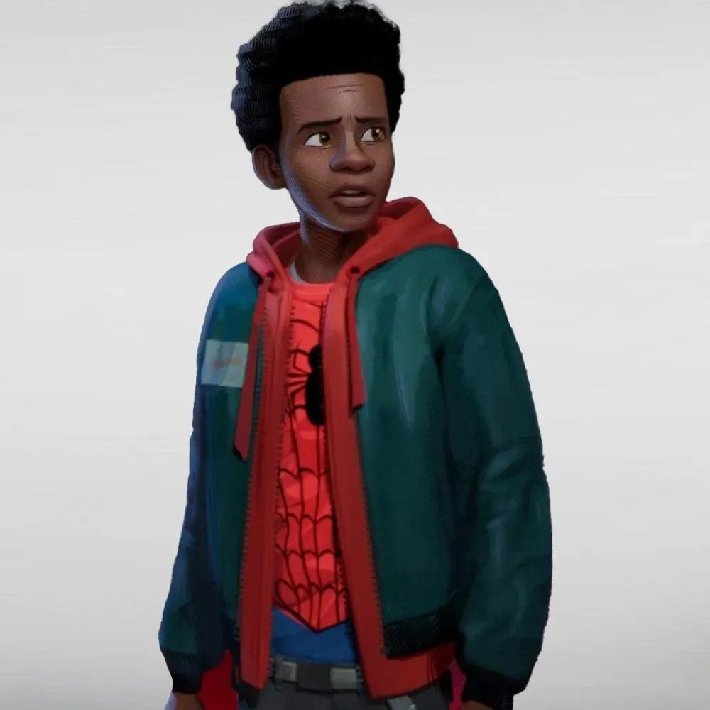 Spiderman Into the Spider Verse Miles Morales Jacket