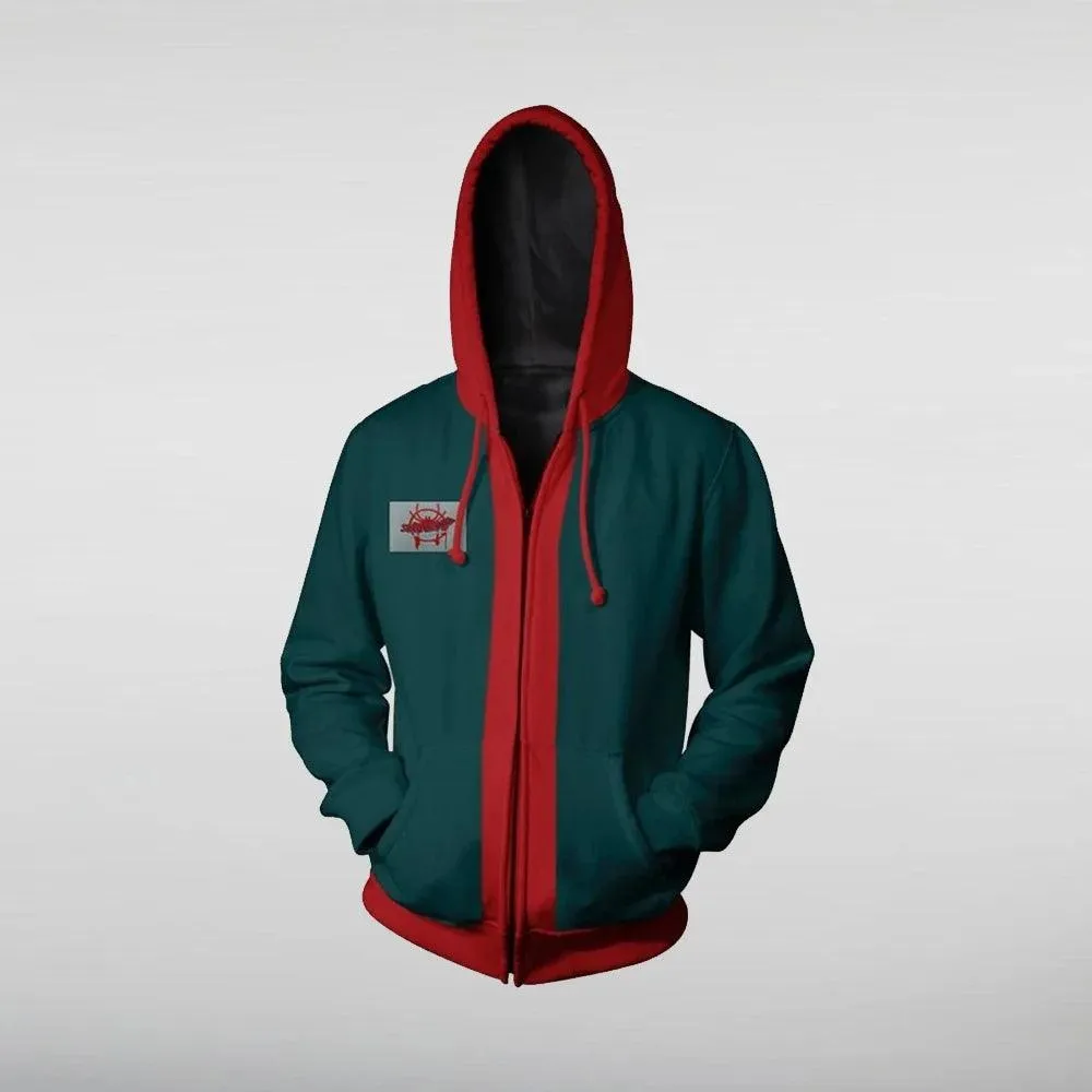 Spiderman Into the Spider Verse Miles Morales Jacket