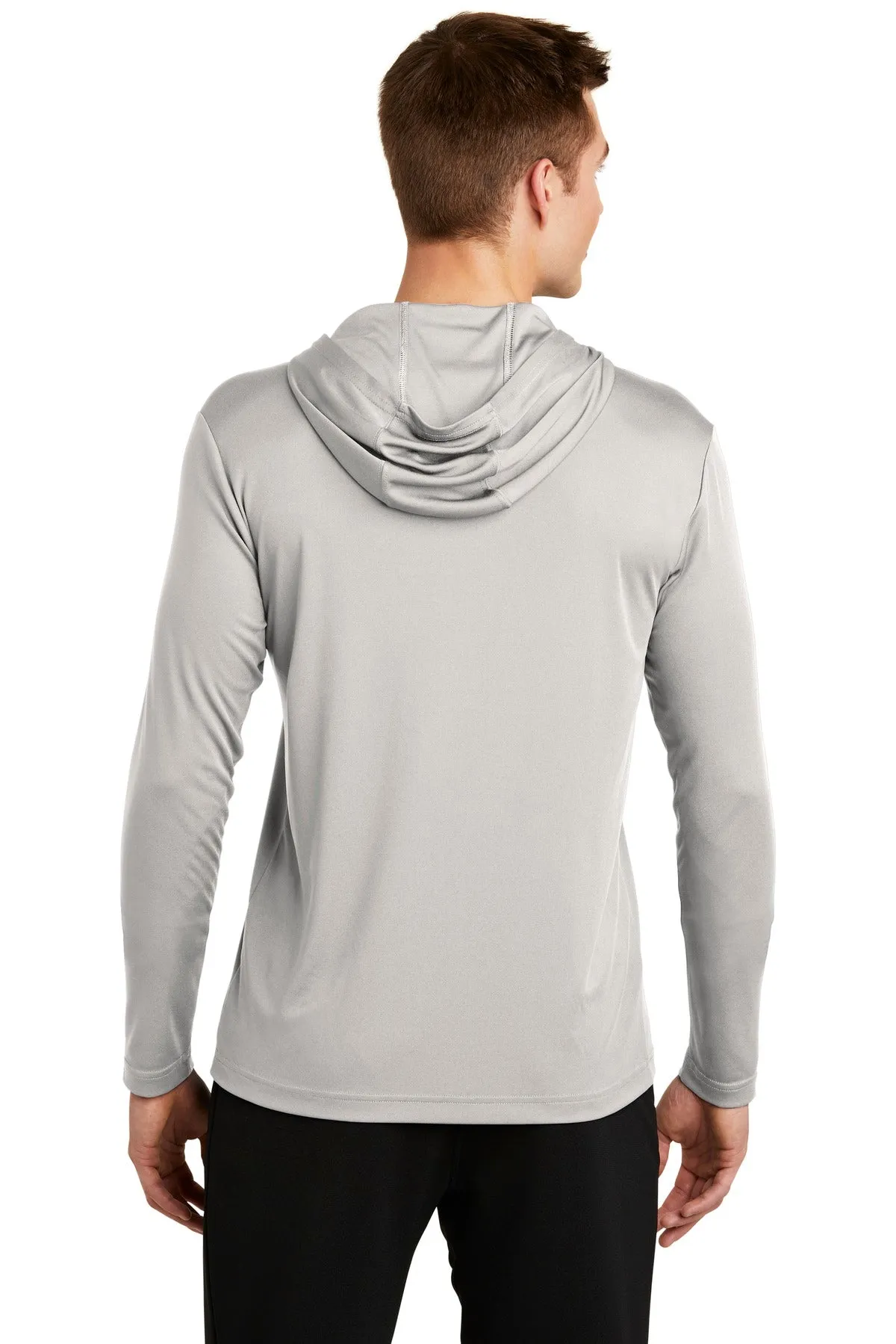 Sport-Tek  PosiCharge  Competitor  Hooded Pullover. ST358 Silver