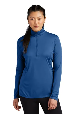 Sport-Tek Women's PosiCharge Competitor 1/4-Zip Pullover. LST357 Royal