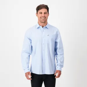 Springboks Oxford LS Shirt-Old Money Blue