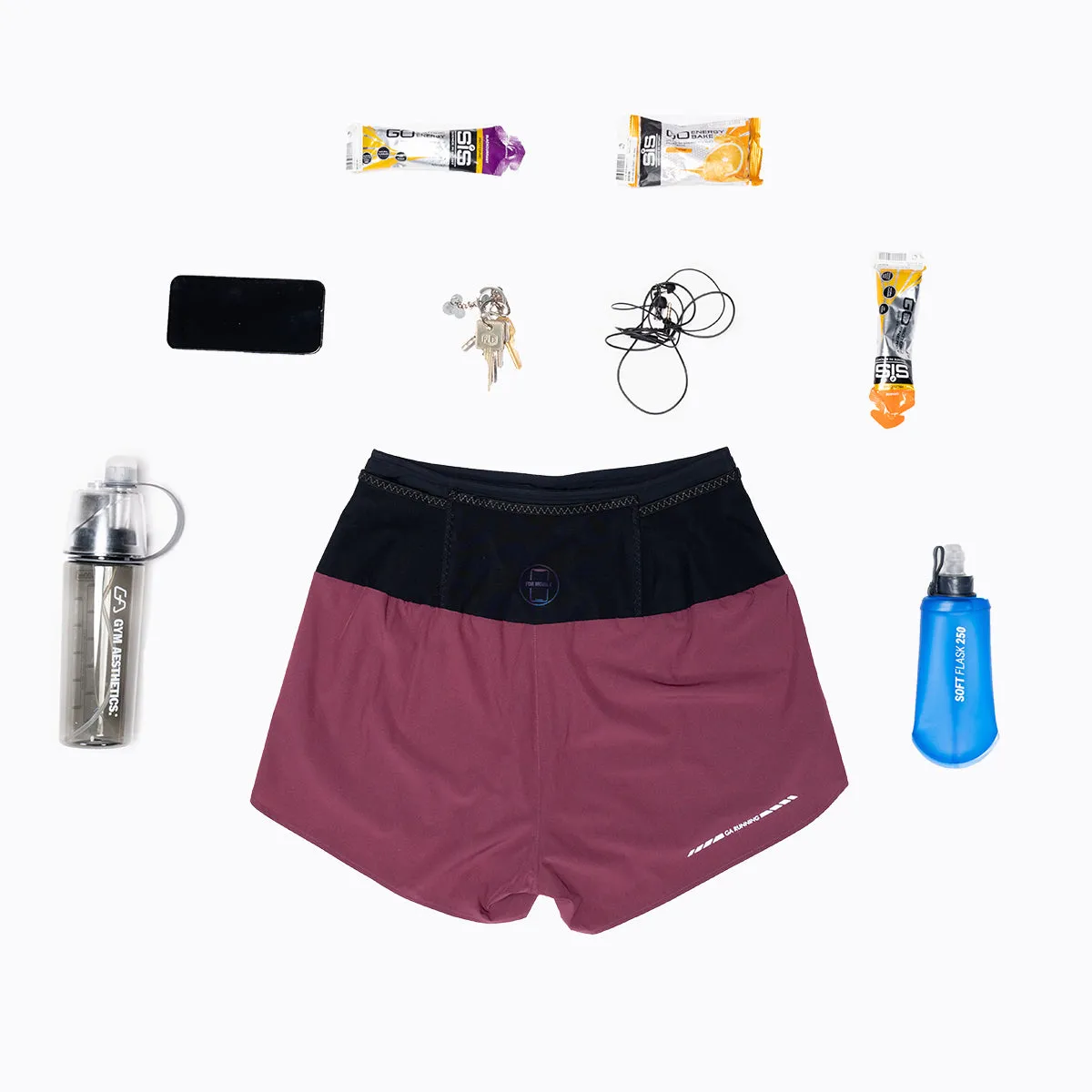 Sprint Training lightweight 3 inch Running Shorts for Women