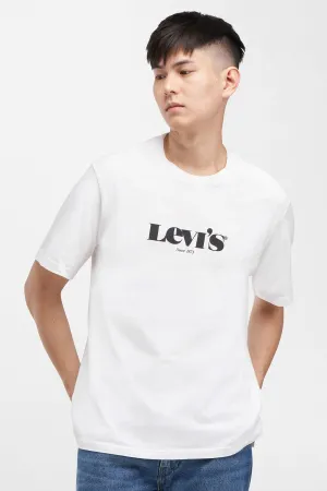 Ss Relaxed Fit Tee Mv Ssnl Logo White Gr