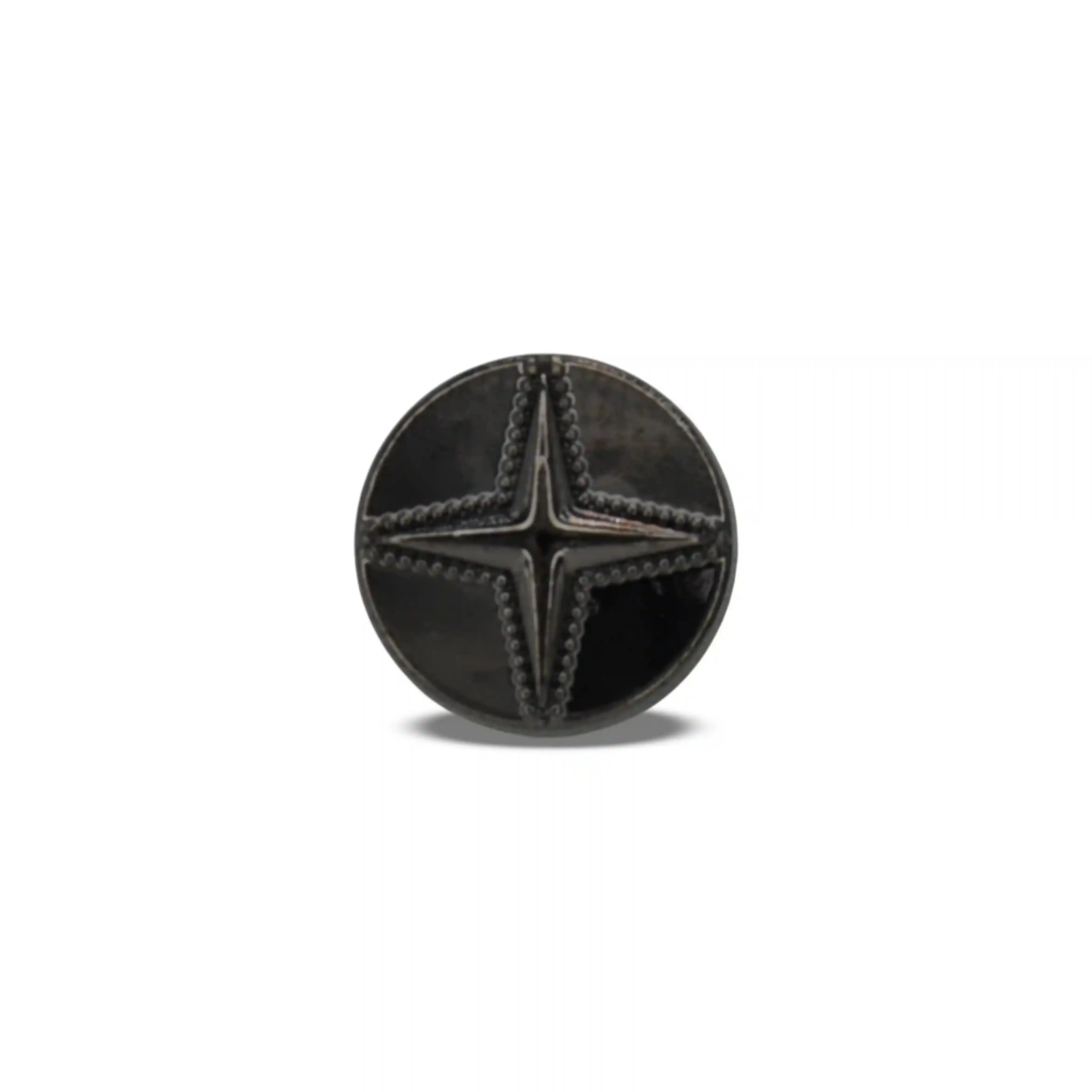 Starburst 10mm Metal Shirt Buttons