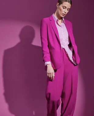 Street One long twill blazer