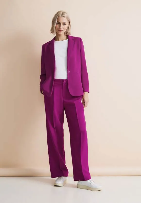 Street One long twill blazer