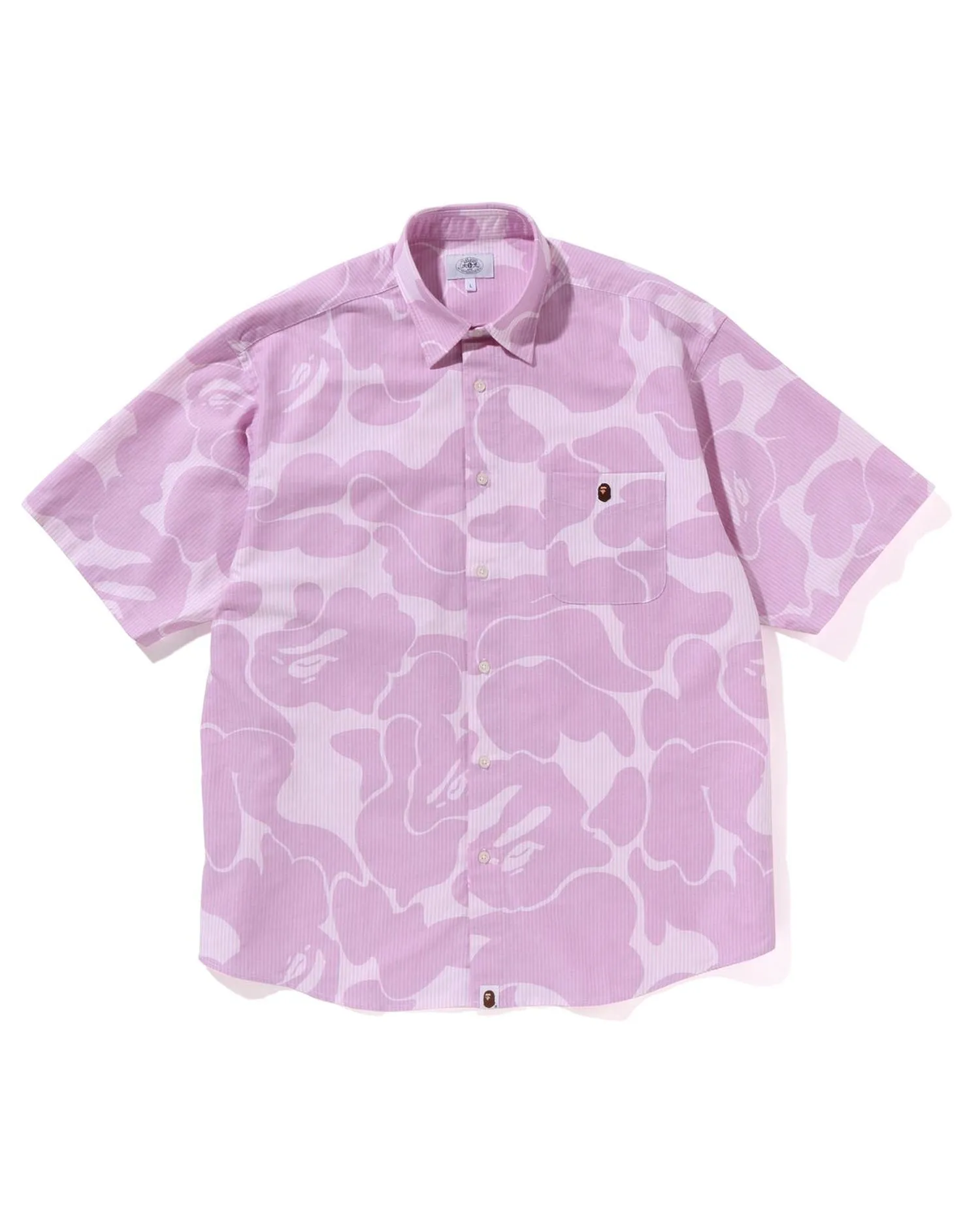 Stripe Camo Relaxed Fit Ss Shirt