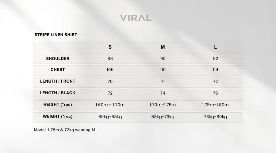 STRIPE LINEN SHIRTS | 002
