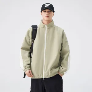 Stylish Dual-side Wear Water-resistant Rain Jacket for Men