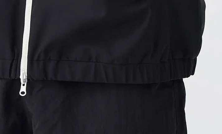 Stylish Dual-side Wear Water-resistant Rain Jacket for Men