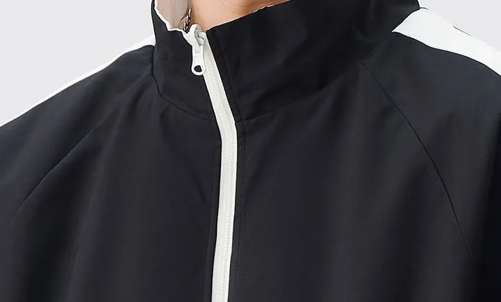 Stylish Dual-side Wear Water-resistant Rain Jacket for Men