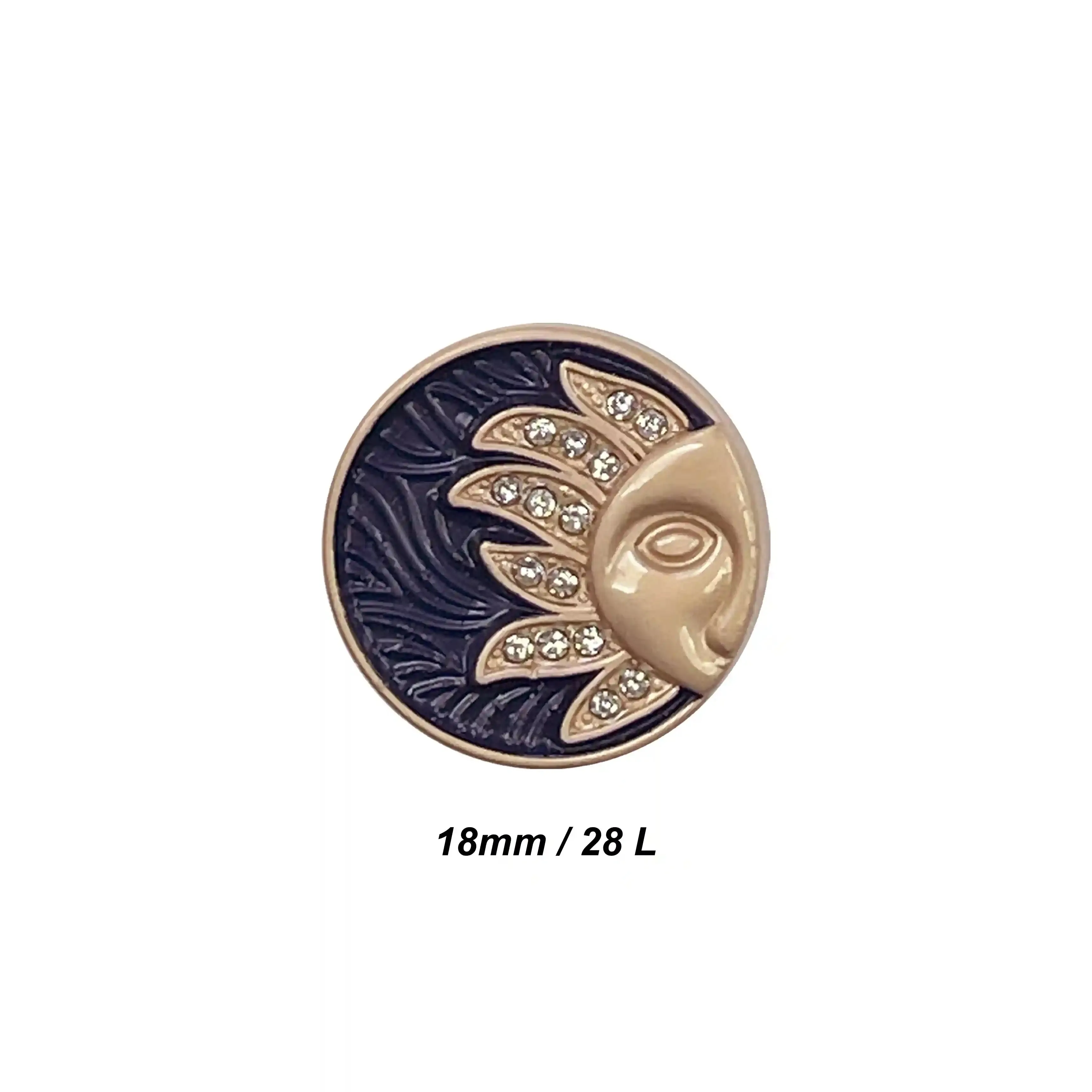 Sun Inspire Metal Buttons