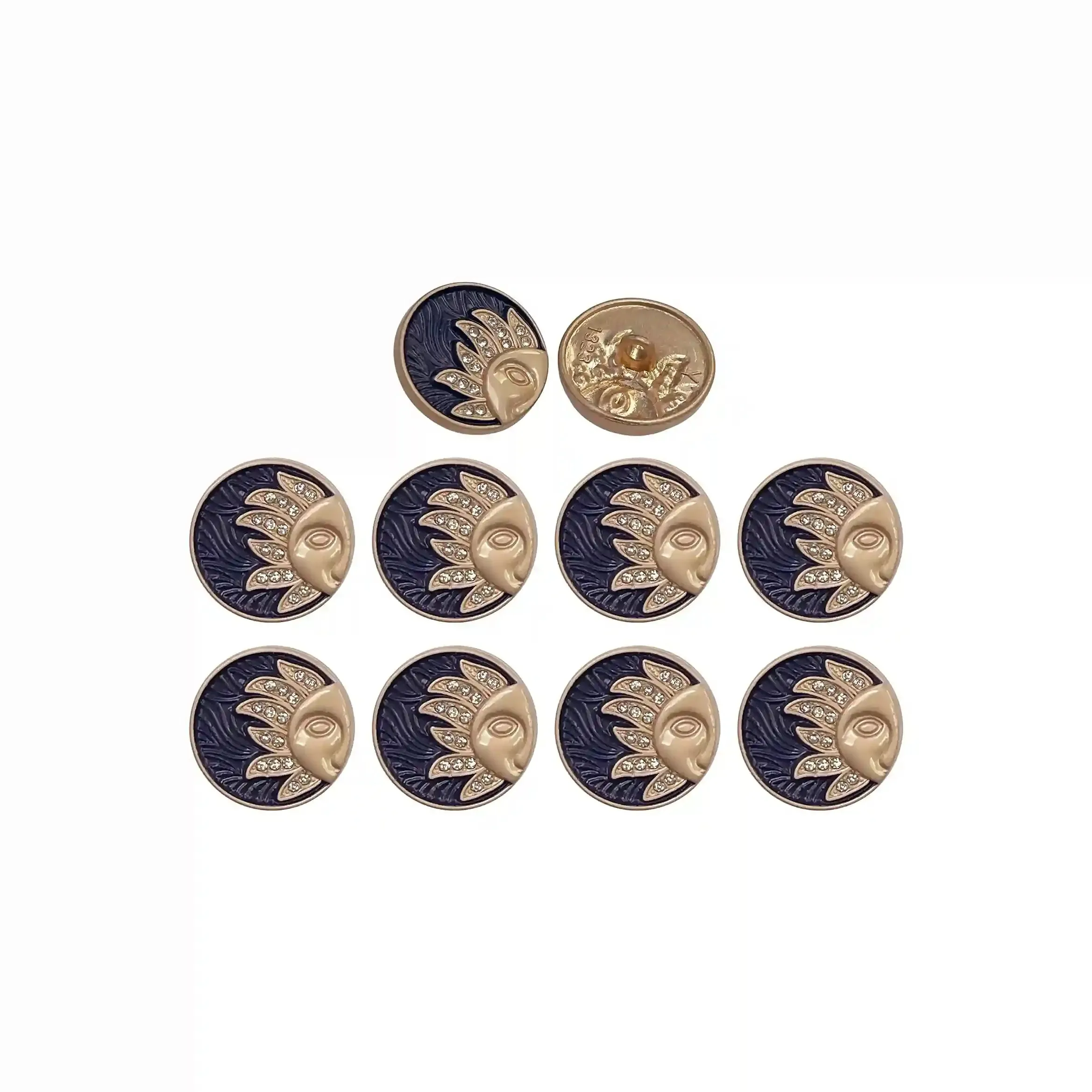 Sun Inspire Metal Buttons