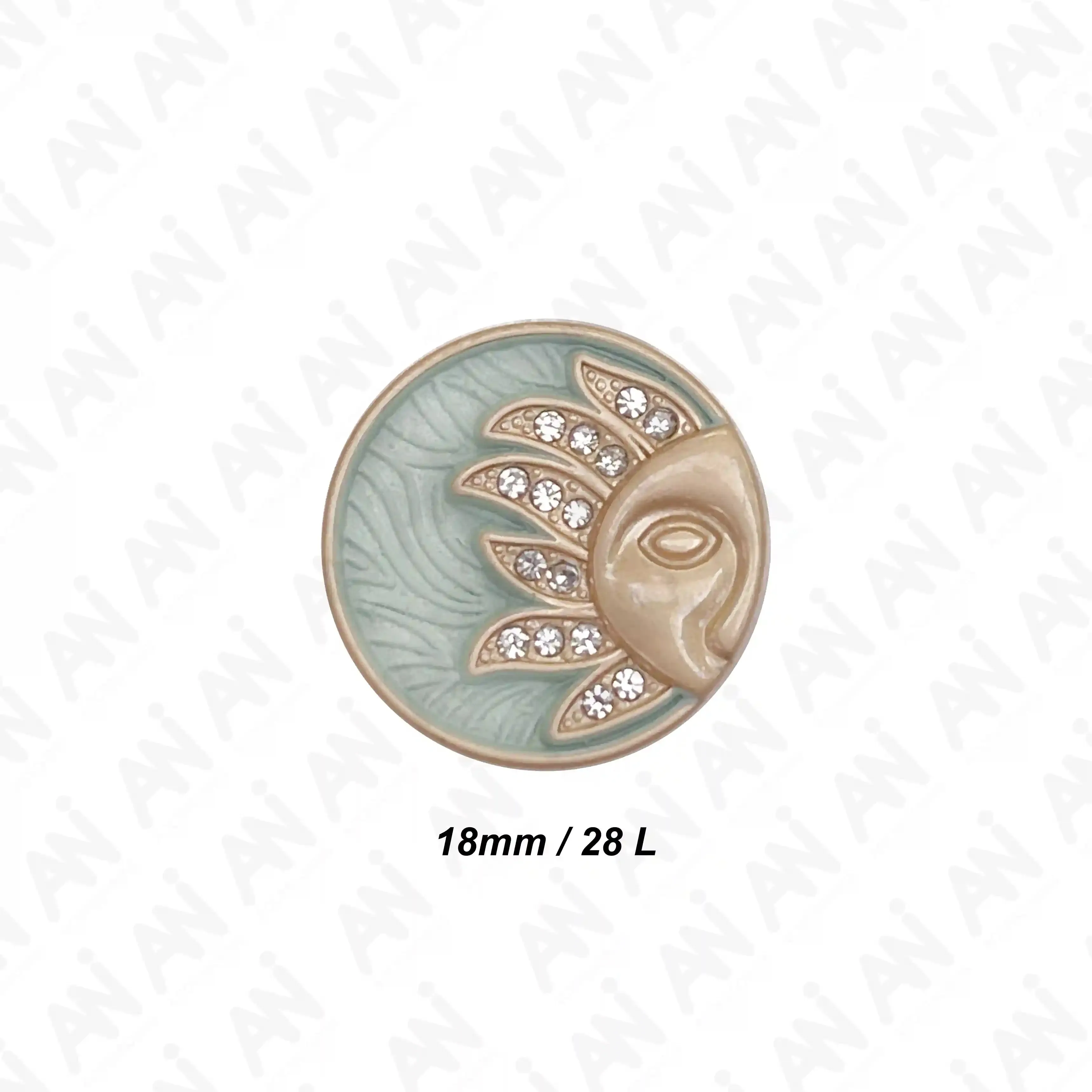 Sun Inspire Metal Buttons