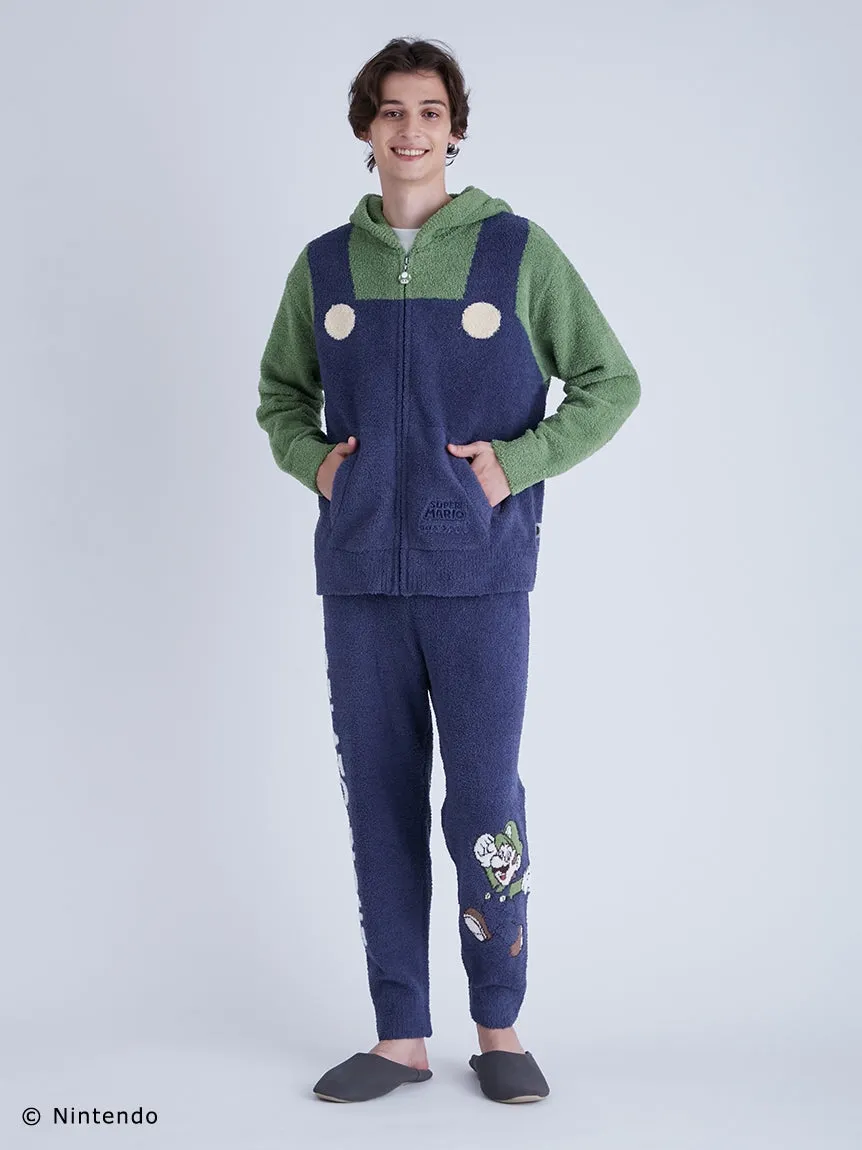 Super Mario MENS Luigi Pullover & Long Pants Loungewear Set