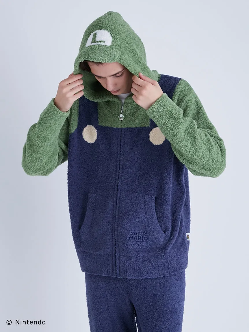 Super Mario MENS Luigi Pullover & Long Pants Loungewear Set