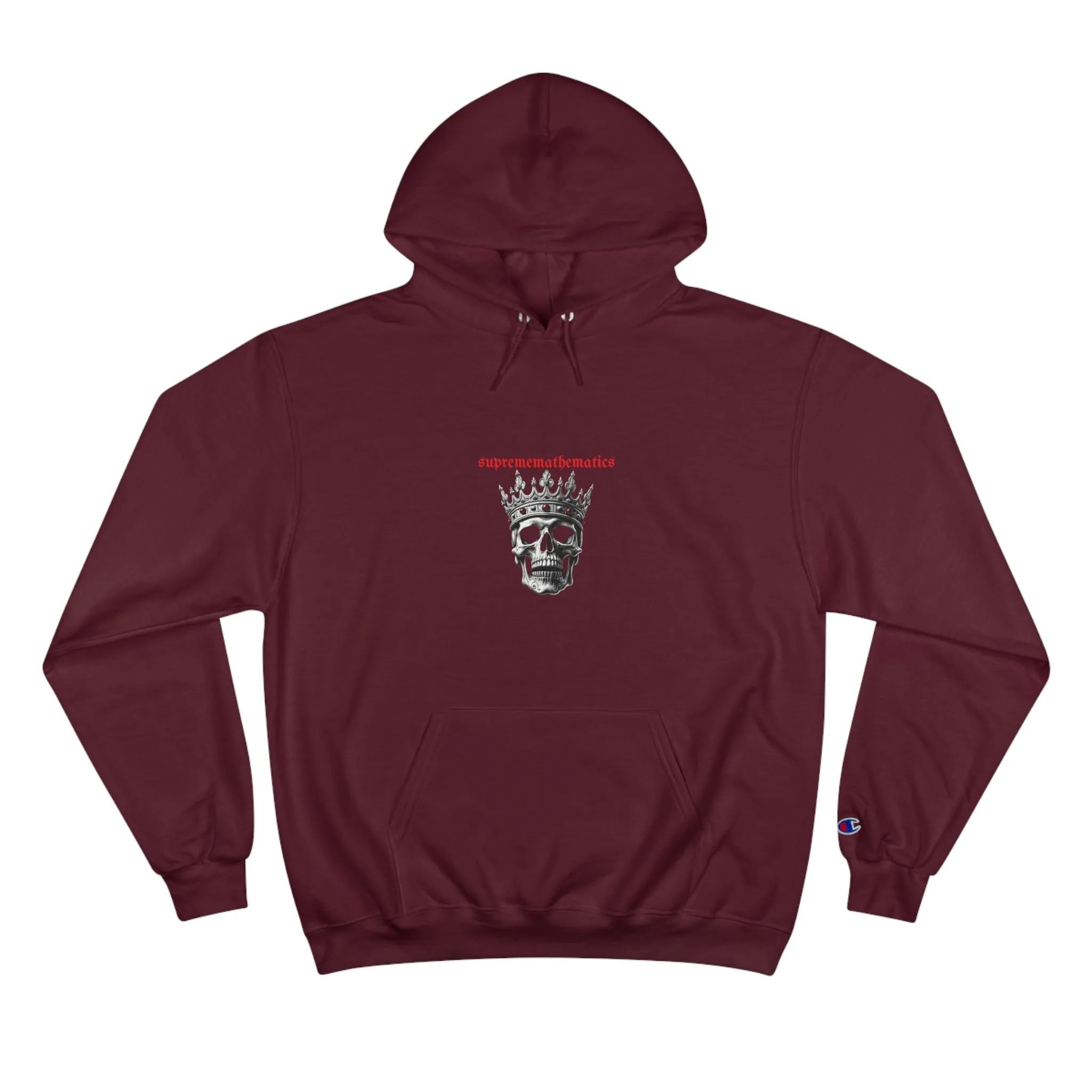 SUPREMEMATHEMATICS FEATHER CROWN HOODIE