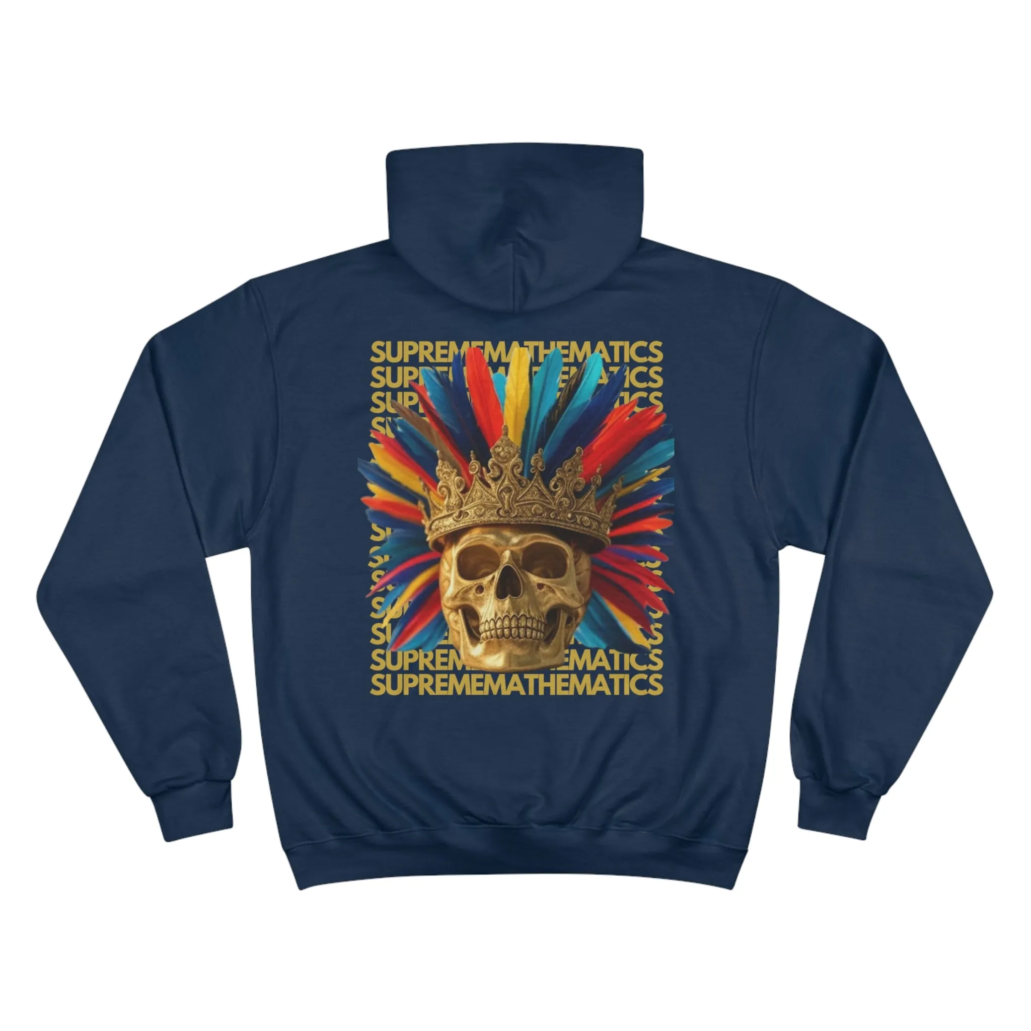 SUPREMEMATHEMATICS FEATHER CROWN HOODIE