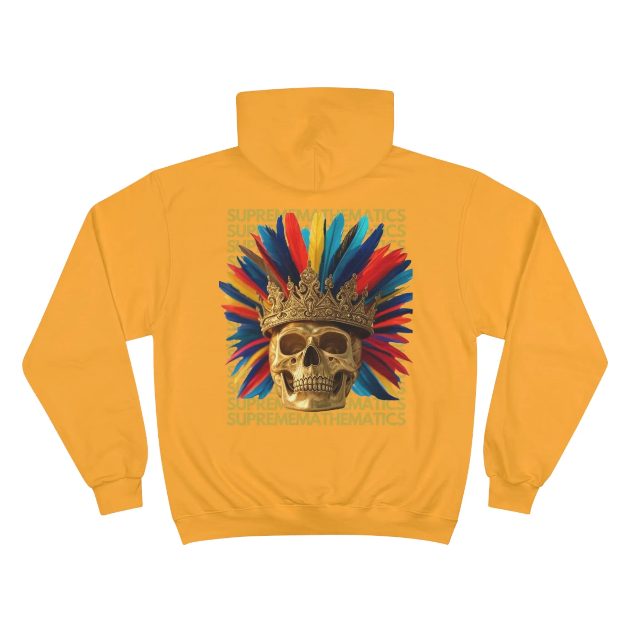 SUPREMEMATHEMATICS FEATHER CROWN HOODIE