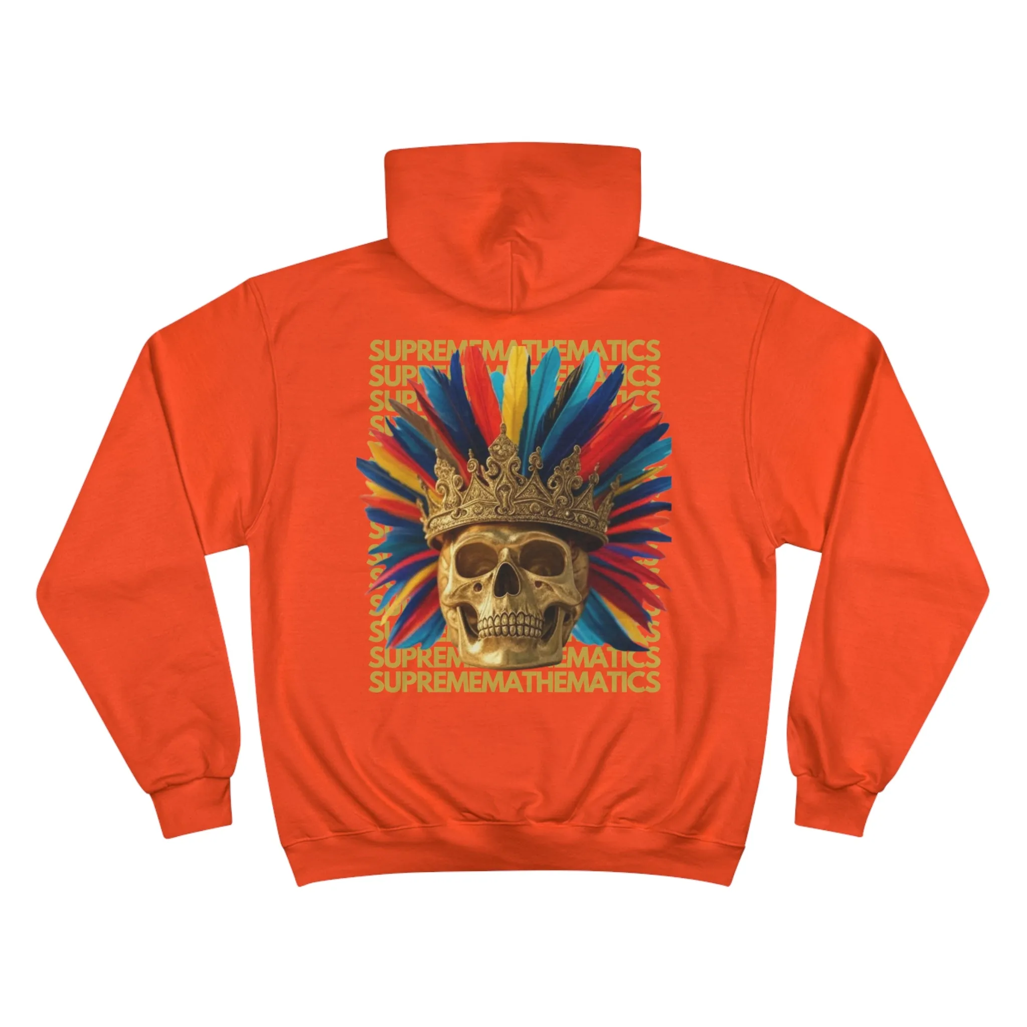 SUPREMEMATHEMATICS FEATHER CROWN HOODIE