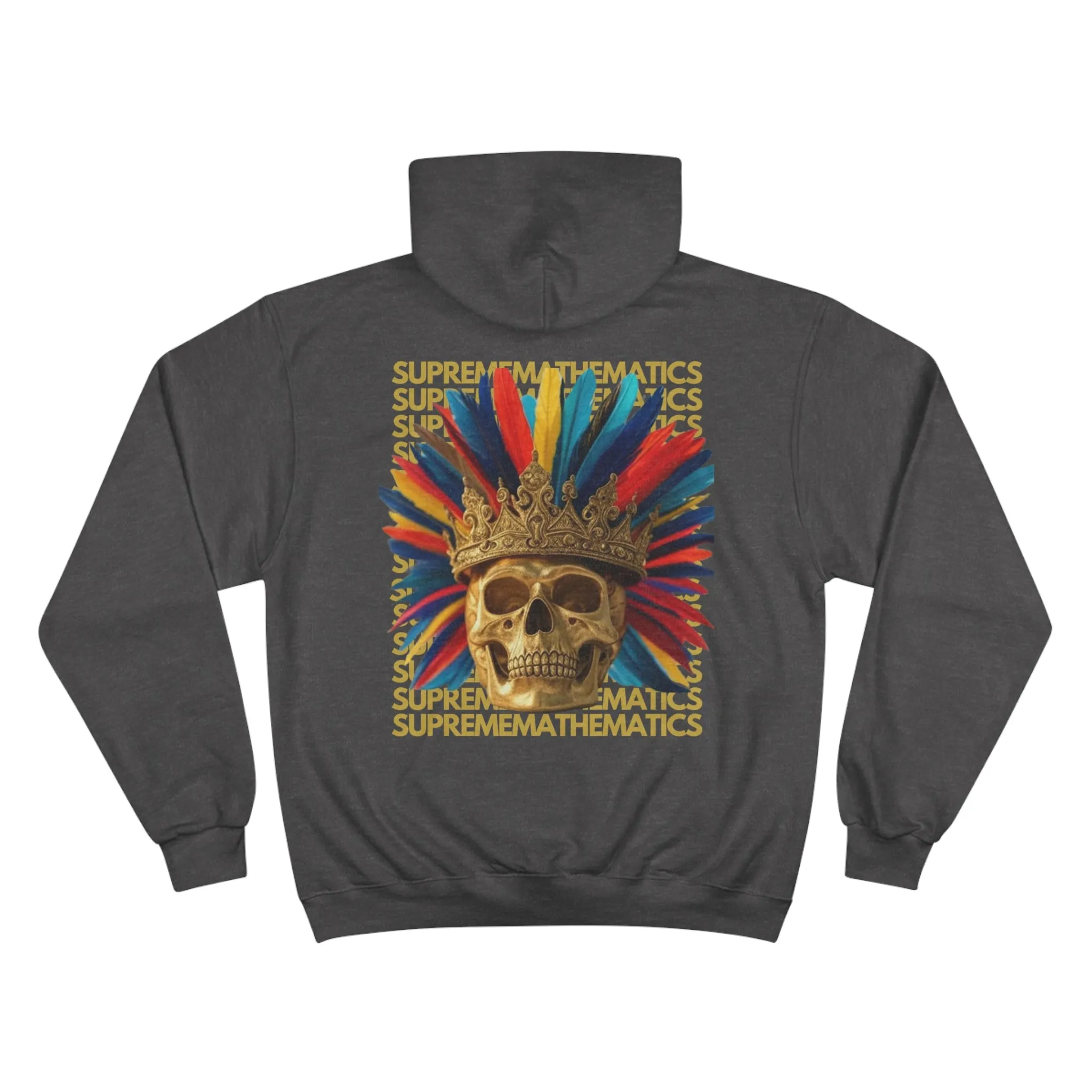 SUPREMEMATHEMATICS FEATHER CROWN HOODIE
