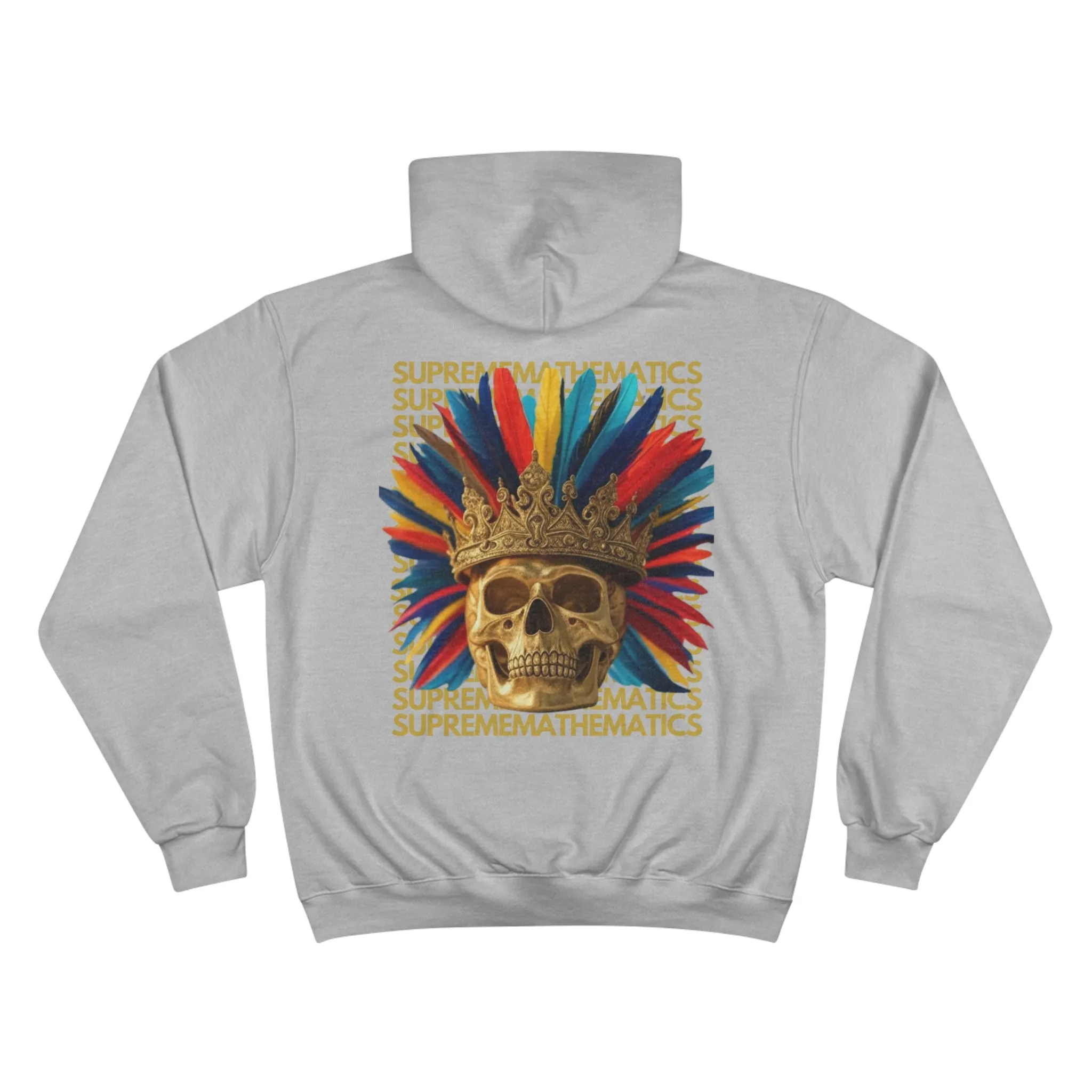 SUPREMEMATHEMATICS FEATHER CROWN HOODIE